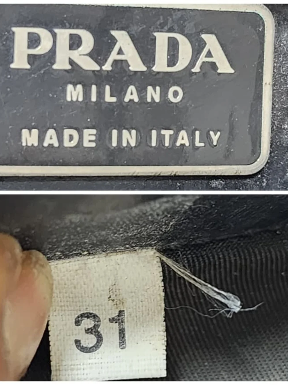 Prada Black Nylon Crossbody Bag - Men's Shoulder Pouch